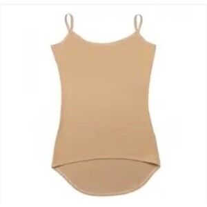 Tuck Tails Cami Camisole Women's Size Medium Nude Beige Undershirt Intimates